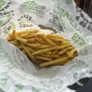 PAPRIKA FRIES  at What The Pitta in Croydon