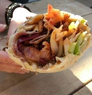 Vegan Döner at What The Pitta in Croydon
