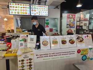 Cashier counter at NomVnom - Tai Seng in Central Singapore