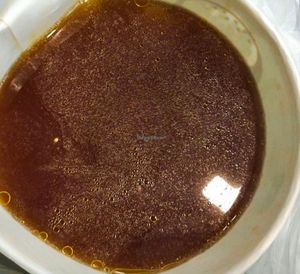 Soup base of the dumplings udon at NomVnom - Tai Seng in Central Singapore