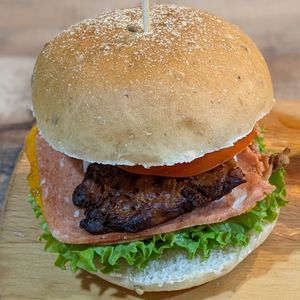 Ham N Cheese Burger at NomVnom - Tai Seng in Central Singapore