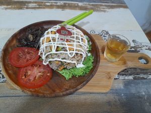 Zalmon fried rice at NomVnom - Tai Seng in Central Singapore