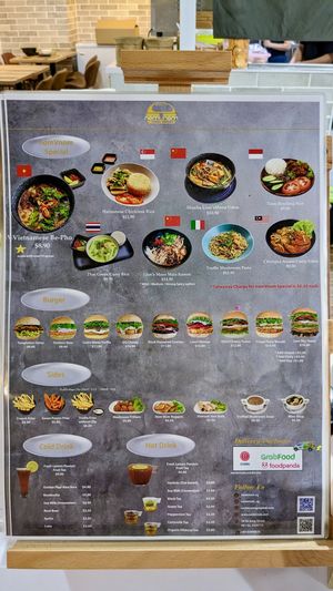 Fully vegan menu as of June 2023 at NomVnom - Tai Seng in Central Singapore
