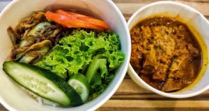 Toon rendang rice, yummy at NomVnom - Tai Seng in Central Singapore