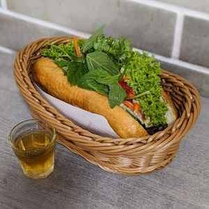 Vegan Beefless Banh Mi at NomVnom - Tai Seng in Central Singapore
