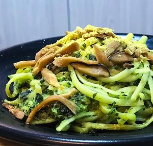 Spinach Linguine at NomVnom - Tai Seng in Central Singapore