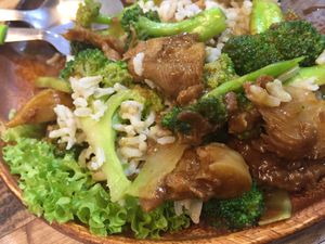 XO Lion's Mane (brown) rice. One of the recent additions of Asian options. $8.90   at NomVnom - Tai Seng in Central Singapore