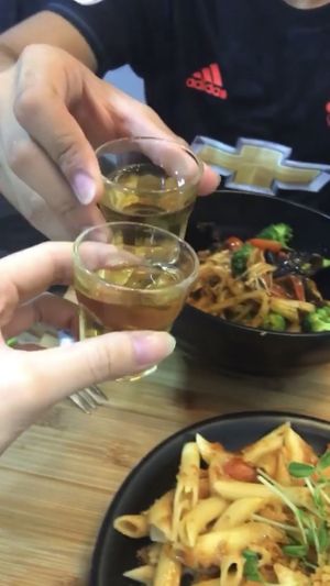 fruit cider? comes with all mains at NomVnom - Tai Seng in Central Singapore