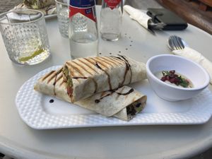 Falafel wrap 🧆   at Yalla Yalla Foodbar in Den Bosch