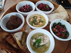 Het voorgerecht at Yalla Yalla Foodbar in Den Bosch