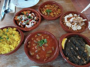 Het hoofdgerecht at Yalla Yalla Foodbar in Den Bosch