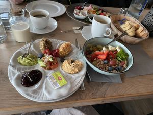 Frühstück  at Badezeit Strandrestaurant in Westerland