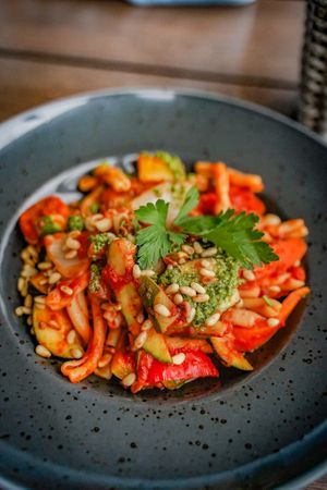 Gemüse Pasta   at Badezeit Strandrestaurant in Westerland