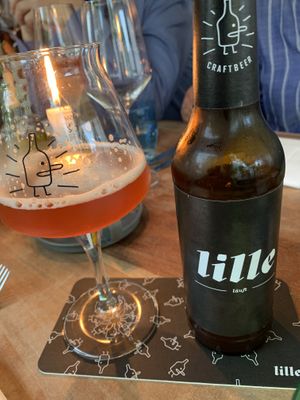 Local beer at Sylter Stadtgeflüster in Westerland