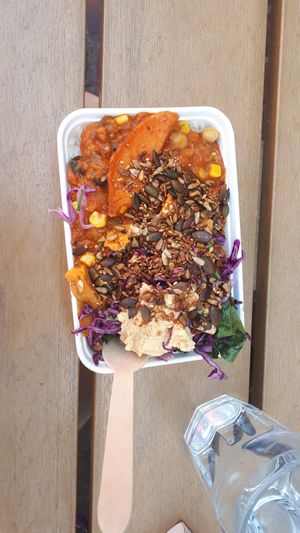 1 Main, 2 sides, 2 toppings = bliss at Iydea in Brighton