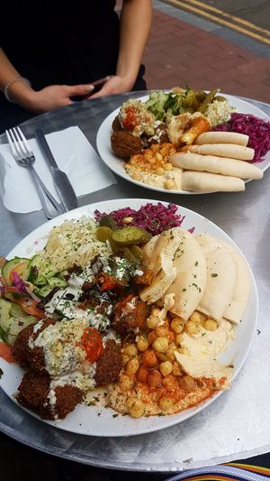 massive portions!!! at Iydea in Brighton