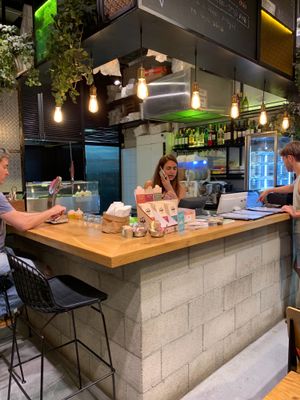 The waitress who was kind at Goodness in Tel Aviv