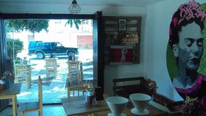 Come and try our vegan/vegetarian daily menus, made with regional influence, as well our artesanal coffee using oaxacan beans. at Latitud 17 in Oaxaca