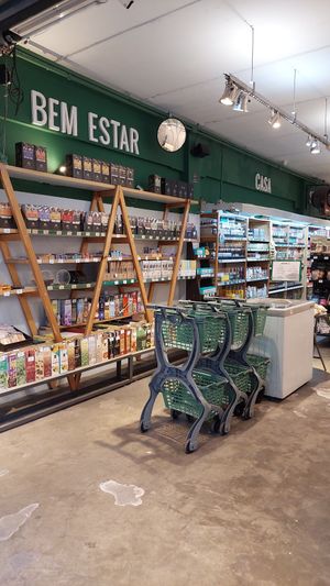Entrance at Olive - Mercadinho Natural in Sao Paulo