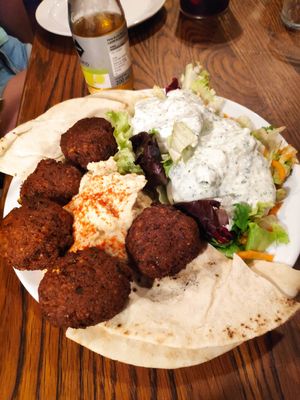 Falafel at Chilimosa in Tarifa