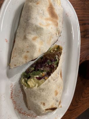 Seitan wrap es muy rico   at Chilimosa in Tarifa