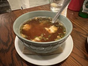 Miso Soup  at Chilimosa in Tarifa