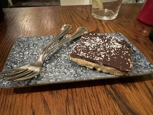 Caramel slice  at Chilimosa in Tarifa