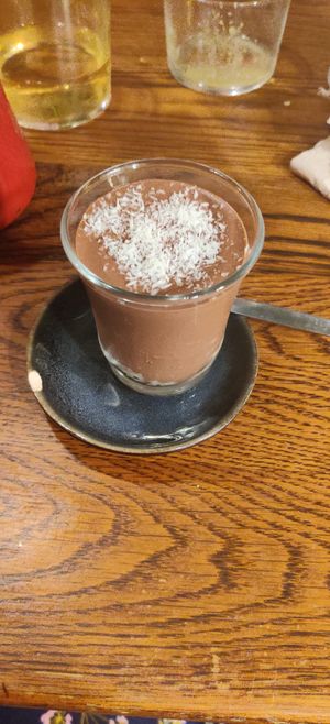 Chocolate mousse at Chilimosa in Tarifa
