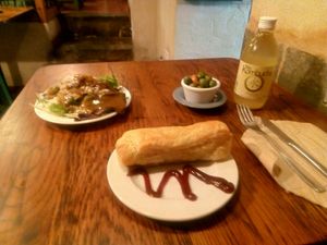 Sausage roll at Chilimosa in Tarifa