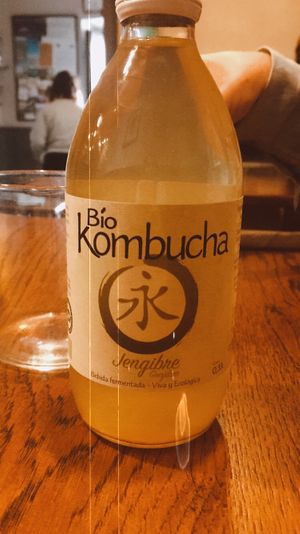 Kombucha local  at Chilimosa in Tarifa