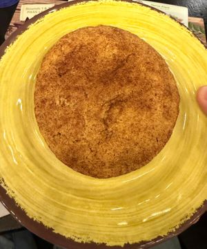 pumpkin snickerdoodle cookie! at Pieces in St Louis