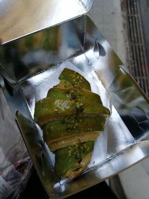 Vegan pastry at Pasalidis in Thessaloniki