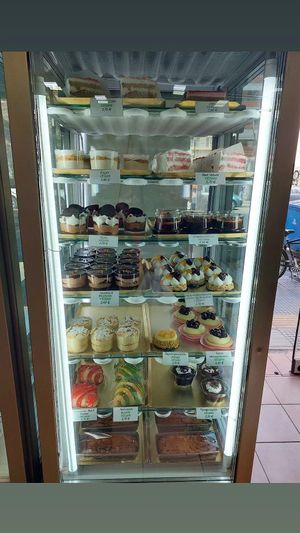 Vegan section at Pasalidis in Thessaloniki