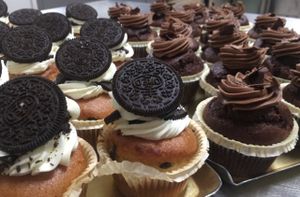 Vegan cupcakes  at Pasalidis in Thessaloniki