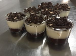 Vegan Oreo cheesecake  at Pasalidis in Thessaloniki