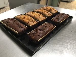 Vegan cakes  at Pasalidis in Thessaloniki