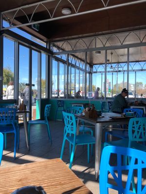 Conservatory area  at Ellie's Cafe in Port Kennedy