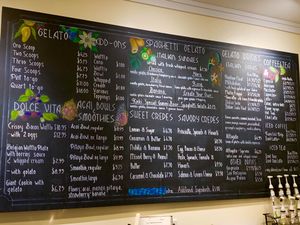 Menu at Il Gelato Café - Hale'iwa in Haleiwa