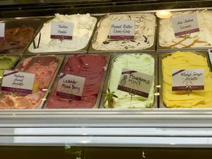 Flavors: Vegan options are labeled at Il Gelato Café - Hale'iwa in Haleiwa