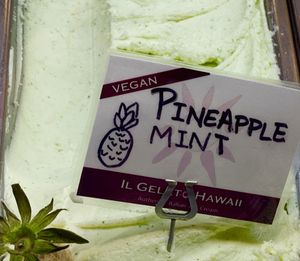 Pineapple Mint at Il Gelato Café - Hale'iwa in Haleiwa