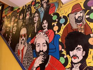 Interior, lots of music    at Kenny's Rock and Soul Cafe in Brighton