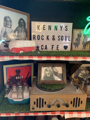Interior, lots of music.   at Kenny's Rock and Soul Cafe in Brighton