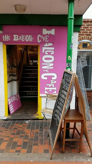 entrance at Kenny's Rock and Soul Cafe in Brighton