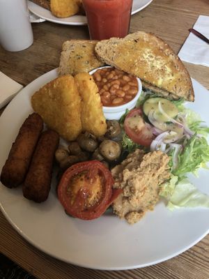 The Big Vegan Breakfast!   at Kenny's Rock and Soul Cafe in Brighton