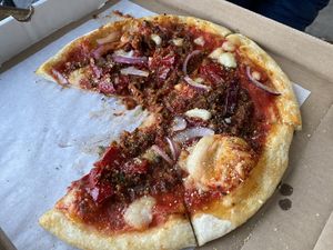 Sweet pepper  at Virtuous Pie in Portland