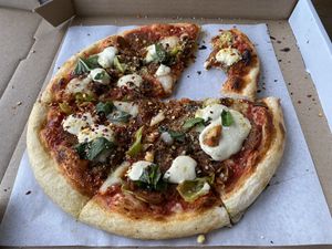 Spicy Italian  at Virtuous Pie in Portland