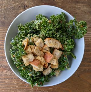 Kale Caesar Salad at Virtuous Pie in Portland