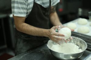 Our house-made dough is rolled daily at Virtuous Pie in Portland