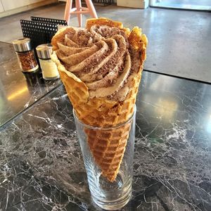 Tiramisu (Cone)oli at Virtuous Pie in Portland