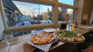 Pizza at Virtuous Pie in Portland